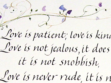 Calligraphy classes-italic